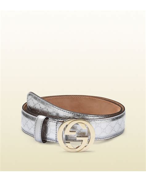 gucci belt silver size 95cm|gucci belt silver buckle women.